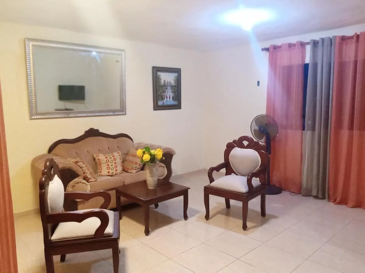 Apartamento En Santo Domingo Este, Urbanizacion Moises, A 40 Minutos Playa Boca Chica 0*,